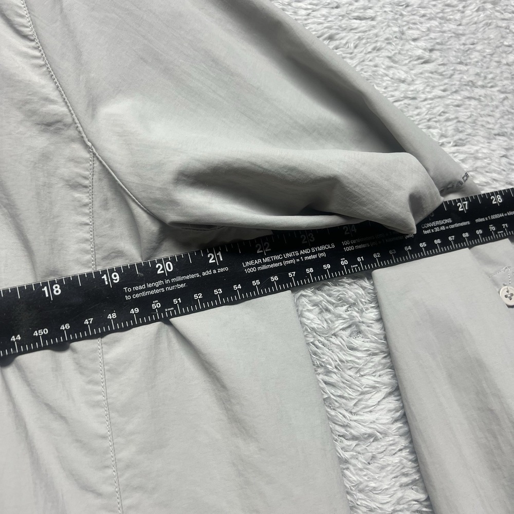 Columbia Jacket Womens XL Gray Full Zip Omni Shade Roll Tab Sleeve Lightweight - Picture 13 of 15